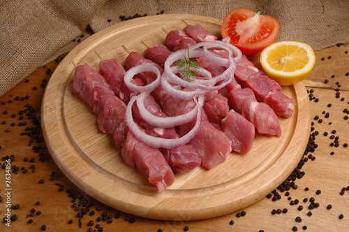 Fototapeta Naklejka Na Ścianę i Meble -  fresh meat, butchery