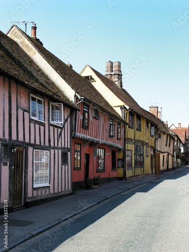 street in lavenham photo
