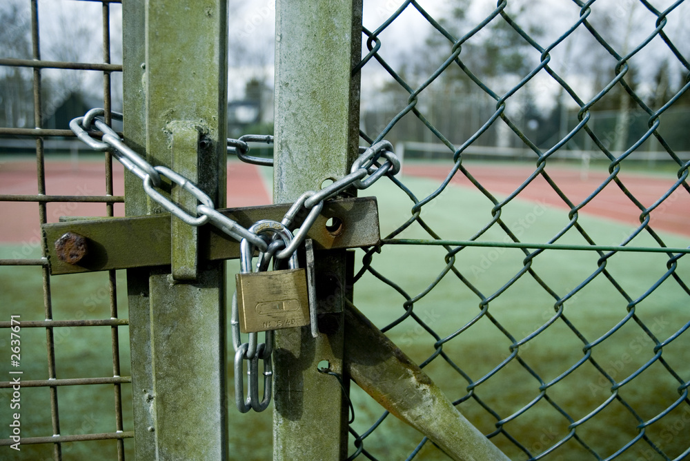 closed sporting-field closed sporting-field