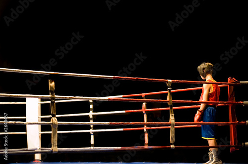 preparing to boxing fight