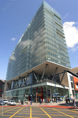 Canvas-taulu Modern Apartment Building, Deansgate, Manchester