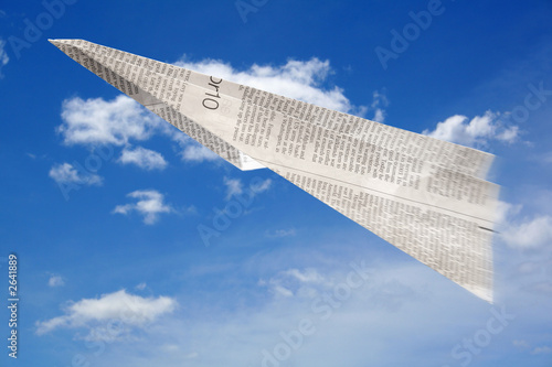 avion de papel