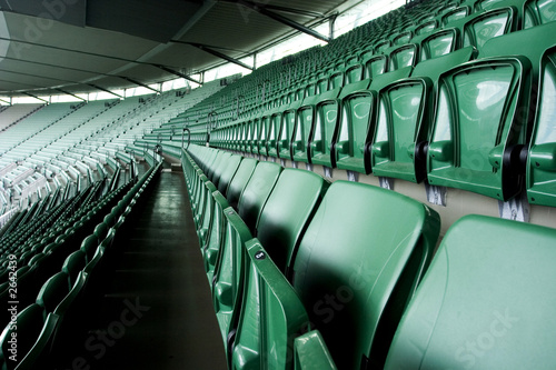 stadium seating empty photo