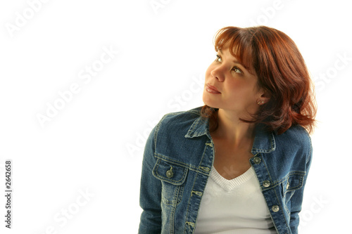 Valokuva coquettish girl