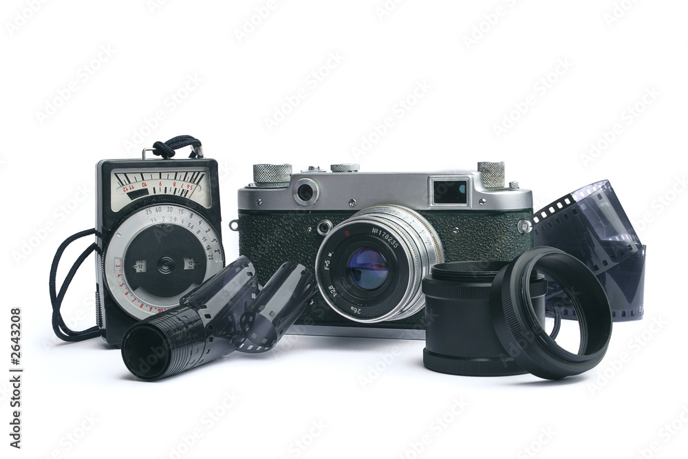 old camera  - 1950-1960 years