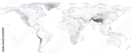 world map with blue corona