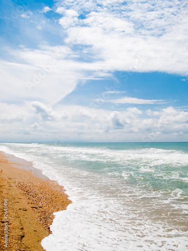 sandy seacoast