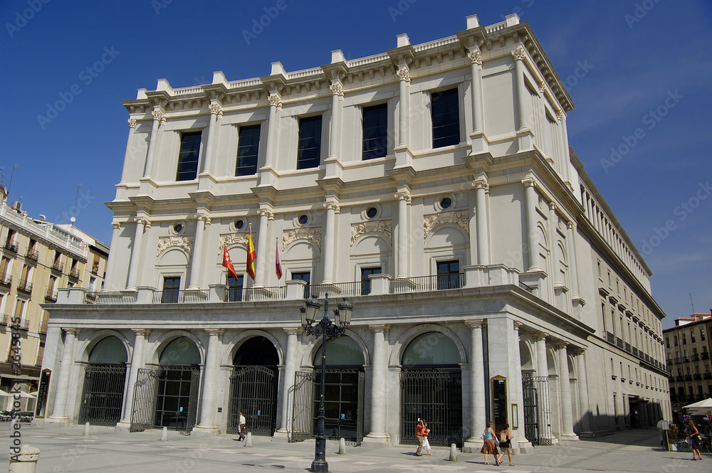 Obraz premium royal theatre, madrid
