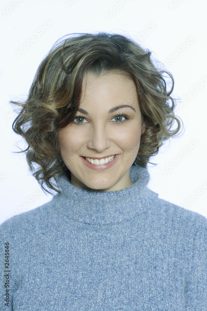 portraits of a young and cute smiling woman portraits of a young and cute smiling woman
