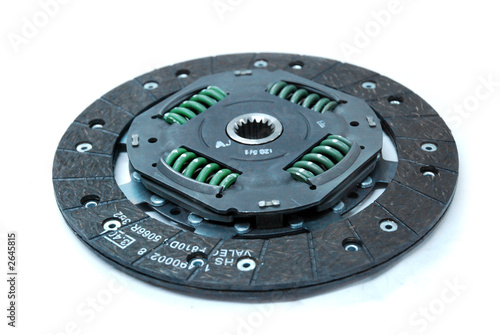 car part - clutch (isolated)