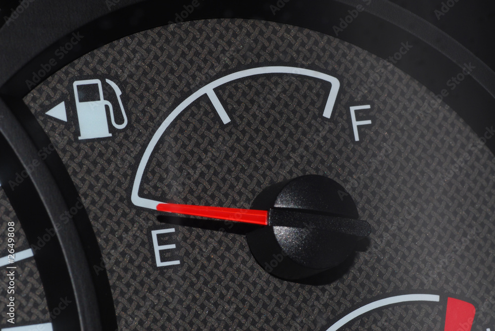 Naklejka premium car fuel gauge