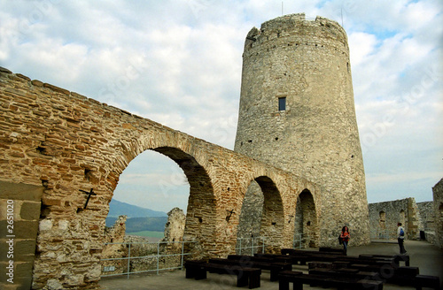 spiš castle (spisky hrad) - tower