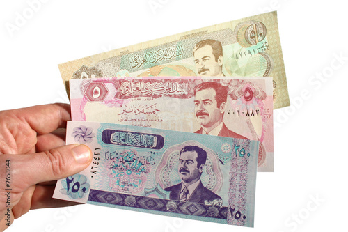 paying with iraqi dinars photo