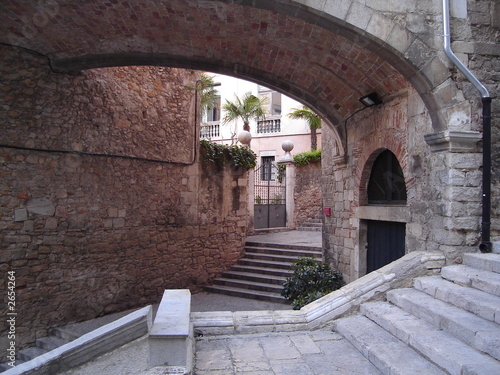 steps and archway