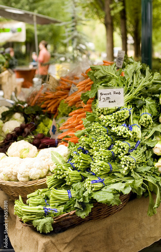 veggies at the market