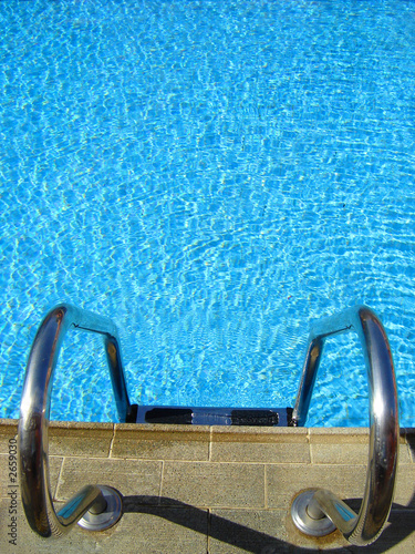 ladder water-pool