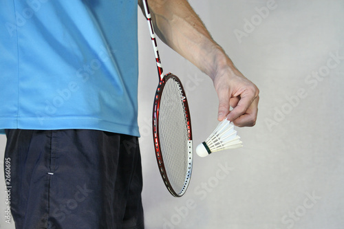 badminton serve