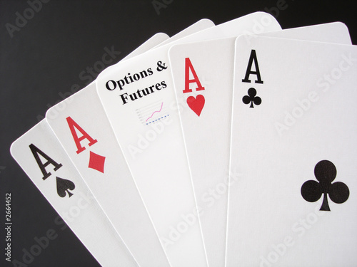 gamble on options and futures markets