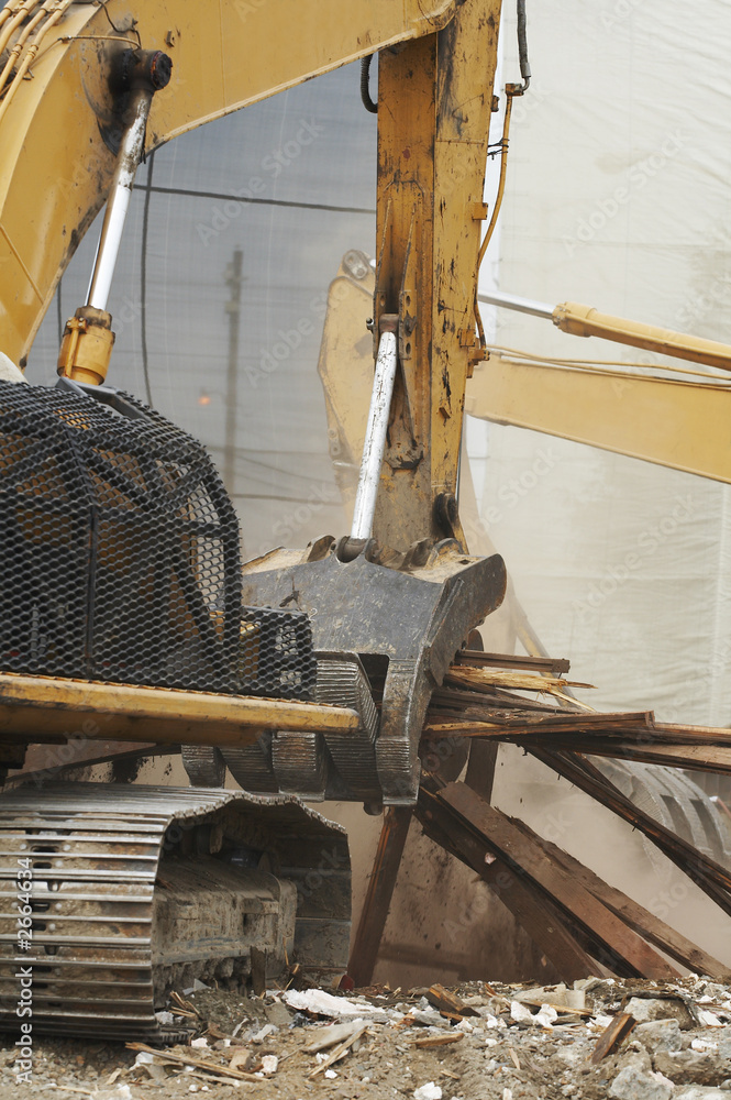 Fototapeta premium demolition