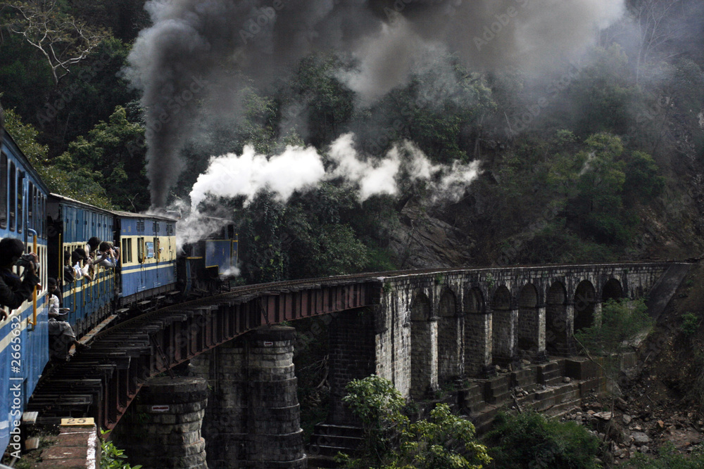 Naklejka premium train ride