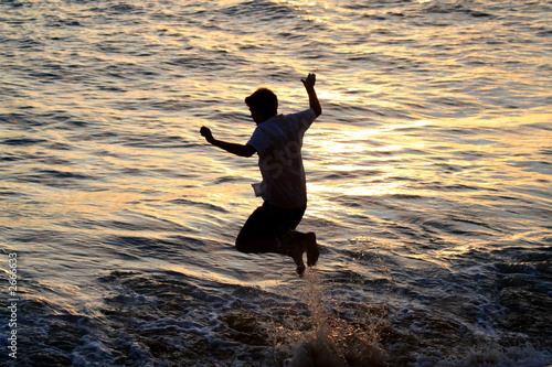 jump in the water