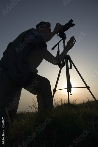 photographer silhouette iii