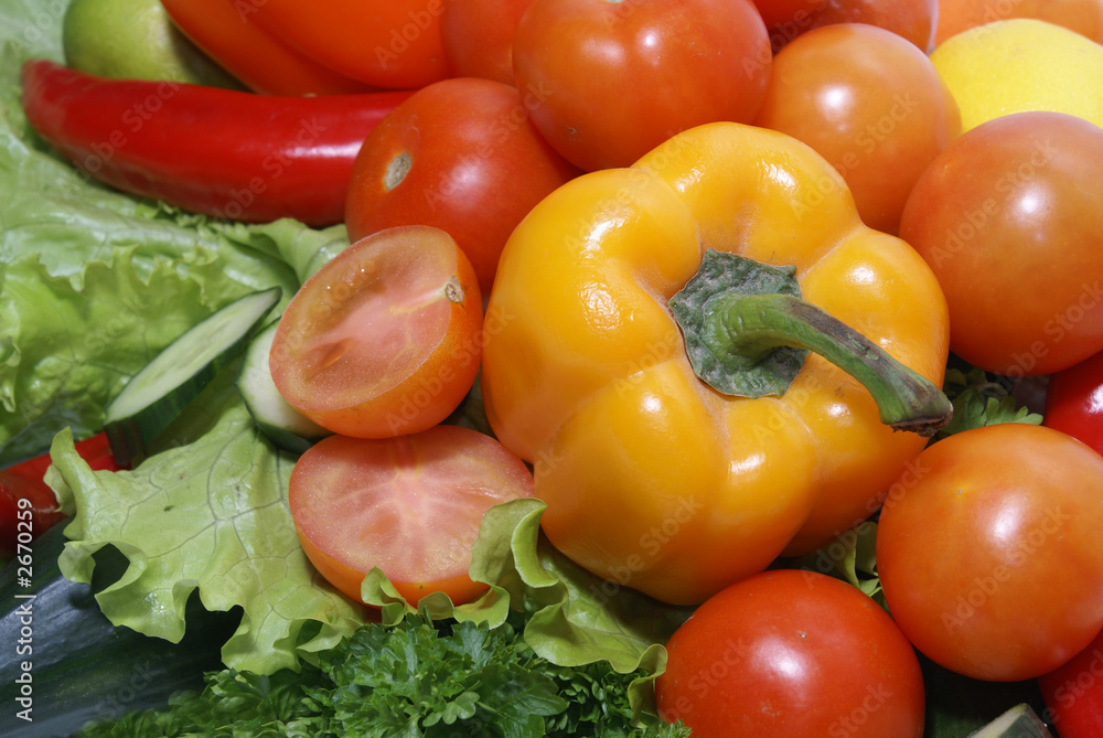 fresh tasty vegetables isolated on white fresh tasty vegetables isolated on white