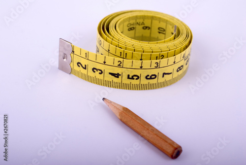 yellow tape measure photo