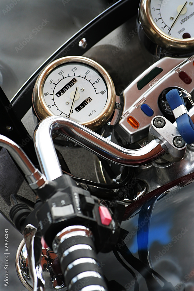 Fototapeta premium sports motorcycle