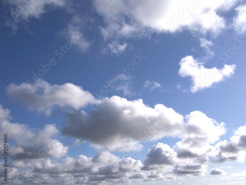 clouds as background