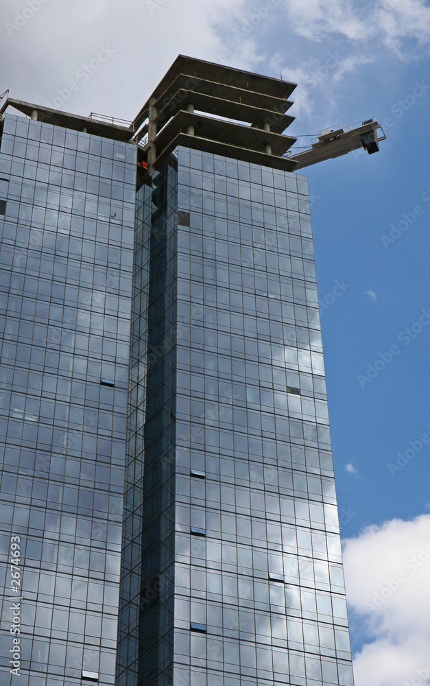 Obraz premium skyscraper construction