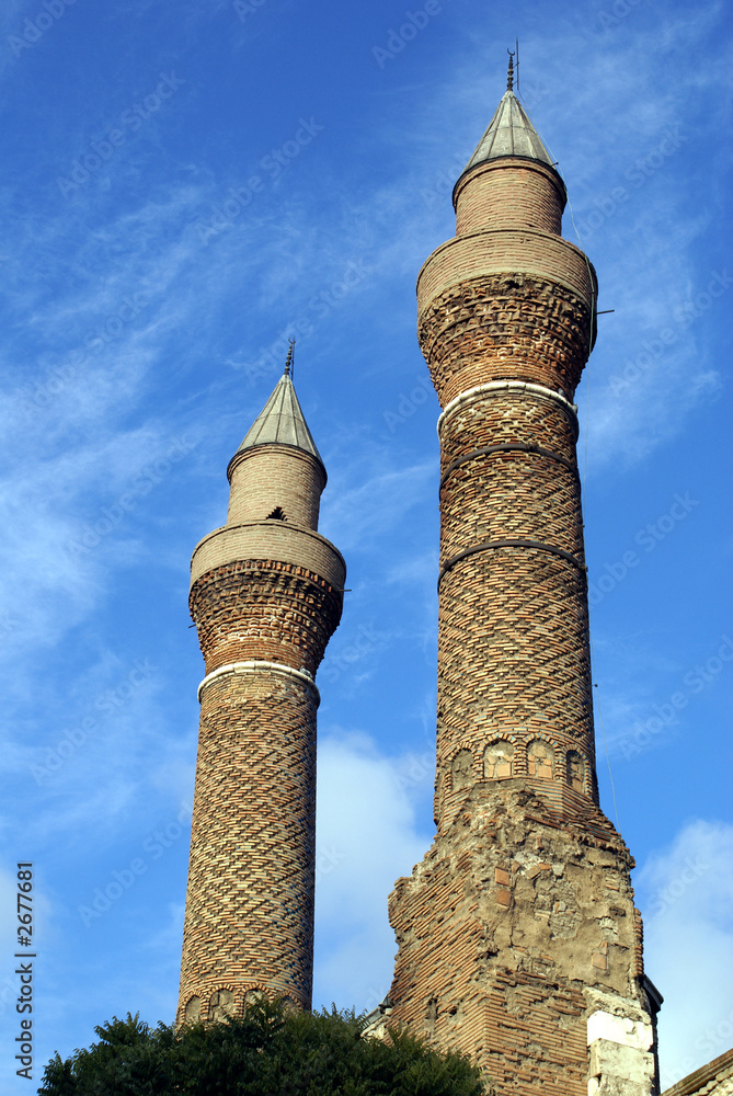 Fototapeta premium two minaretrs