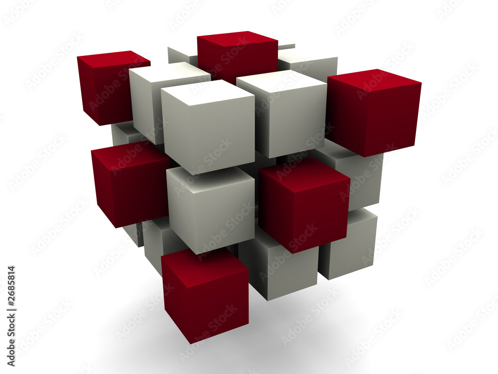 Obraz premium many blocks