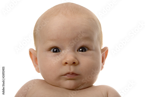 newborn surprised