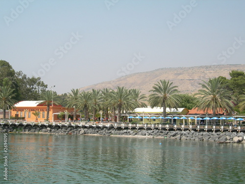 kibboutz de ein gev sur le lac de tibériade