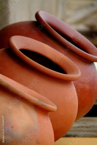 pottery pots