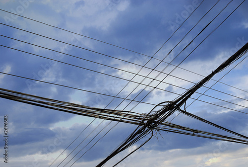 Wallpaper Mural electrical cable Torontodigital.ca