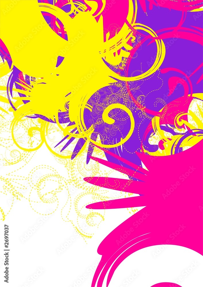 Obraz premium colorful swirls