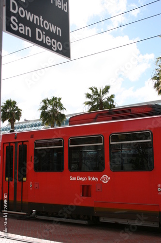 Obraz na płótnie trolley w salonie