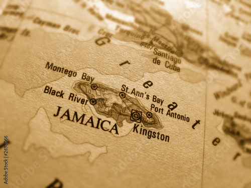 Tableau sur toile jamaica