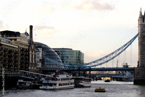 tower bridge with mayor of london offices photo