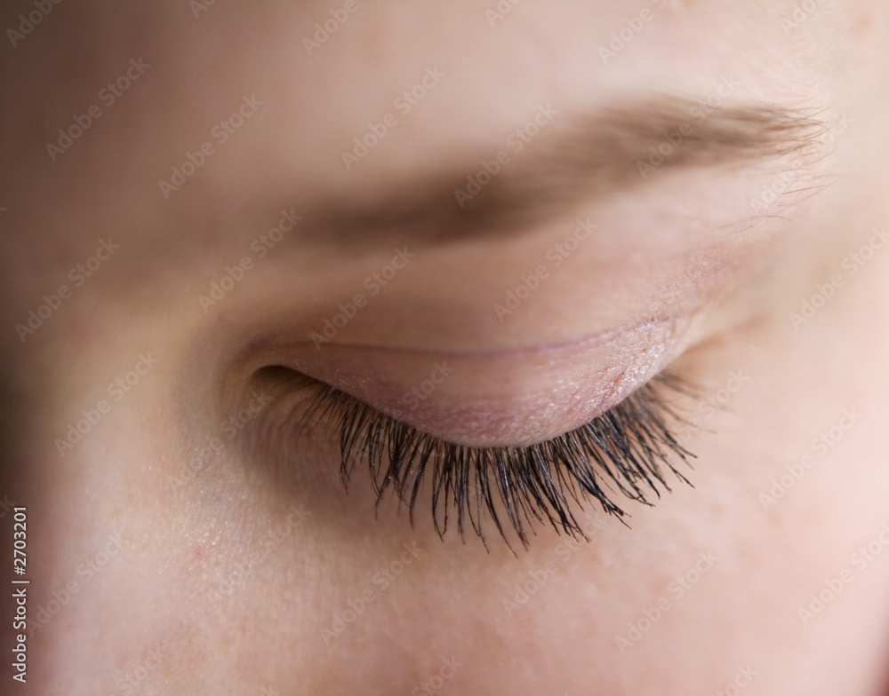 Naklejka premium eyelashes