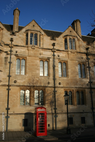red phone box oxford