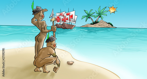 Vászonkép portuguese have arrived