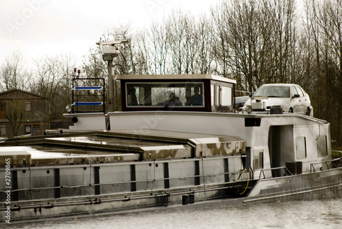 steersman in the cockpit