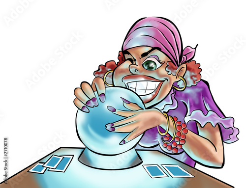 a gypsy woman