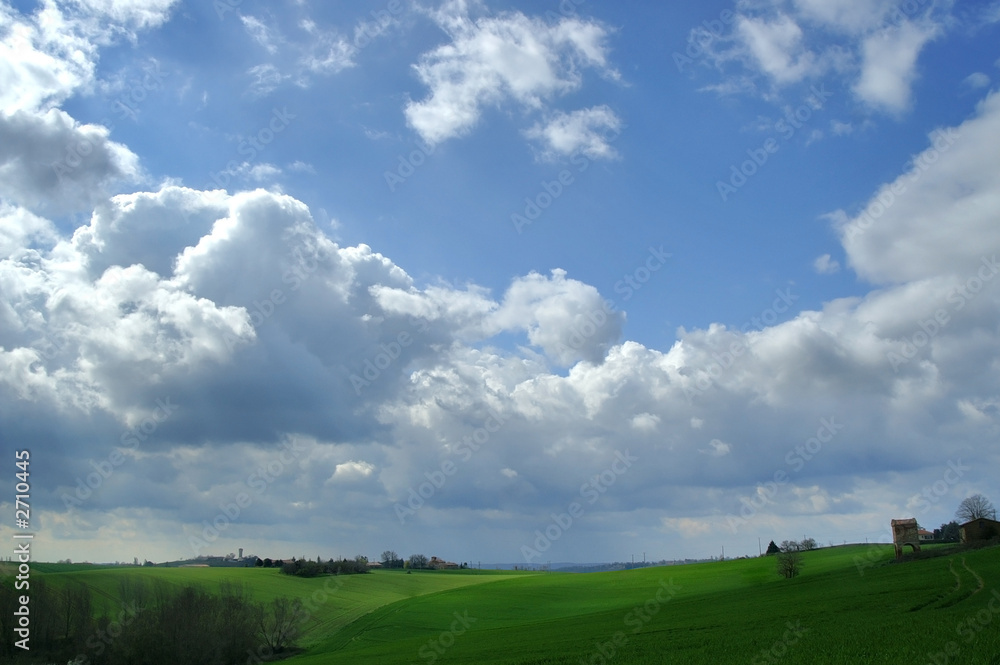 Obraz premium les couleurs et le ciel