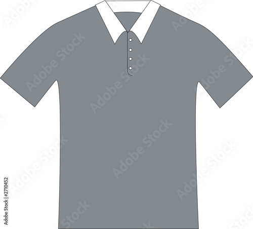 polo tshirt grey