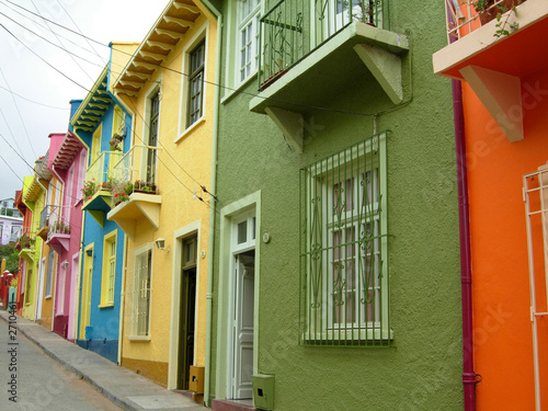 multicoloured street