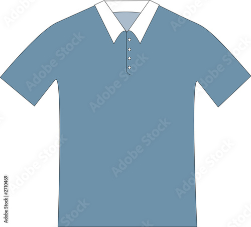 polo tshirt blue